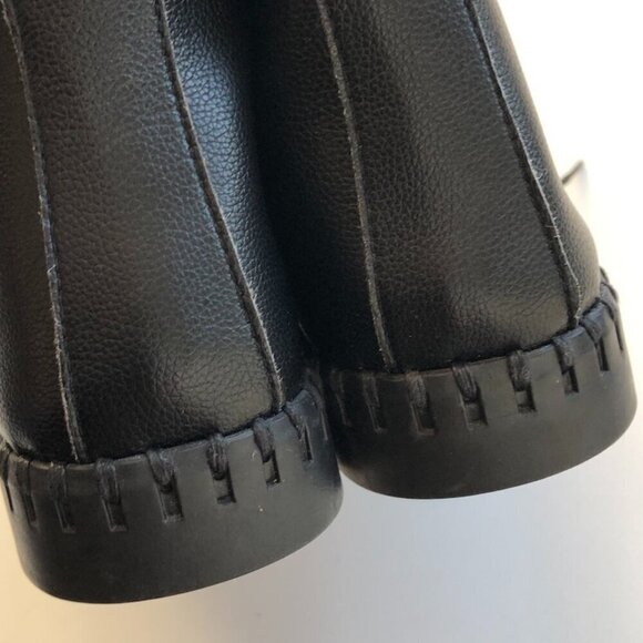 Caposhie Black Microfiber Chukka Ankle Boots US 10 Fits small more like 9 or 9.5 - Picture 15 of 16